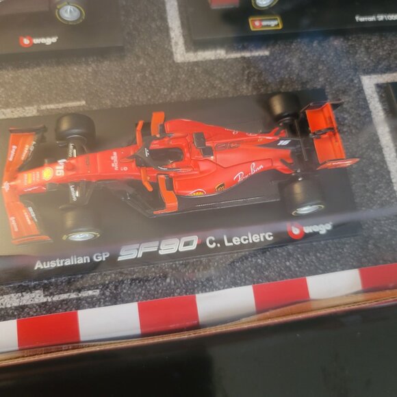 Bburago Ferrari Racing Formula 1 F1 1:43 Scale Die Cast Metal 6 Cars Brand New - Picture 15 of 16